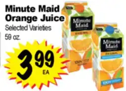 Superior Grocers Minute Maid Orange Juice offer