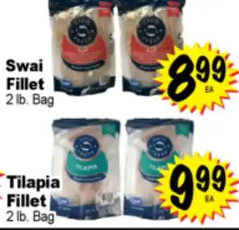 Superior Grocers Swai Fillet, Tilapia Fillet offer