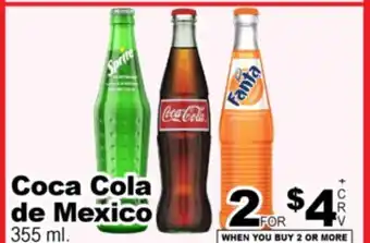 Superior Grocers Coca Cola de Mexico offer