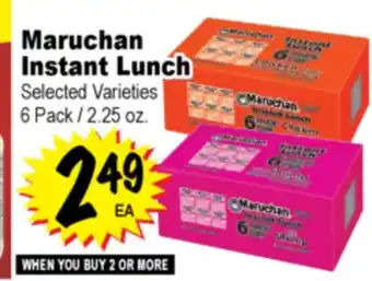 Superior Grocers Maruchan Instant Lunch offer