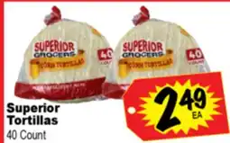 Superior Grocers Superior Tortillas offer