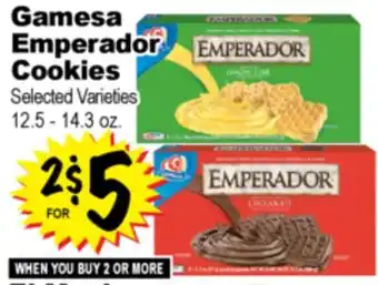Superior Grocers Gamesa Emperador Cookies offer