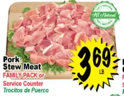 Superior Grocers Pork Stew Meat offer