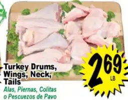 Superior Grocers Turkey Drums, Wings, Neck, Tails offer