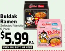 Superior Grocers Buldak Ramen offer