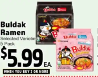 Superior Grocers Buldak Ramen offer