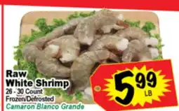 Superior Grocers Raw White Shrimp offer