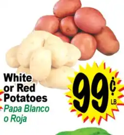 Superior Grocers White or Red Potatoes offer