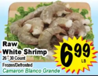 Superior Grocers Raw White Shrimp offer