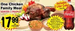 Superior Grocers One Chicken Family Meal offer