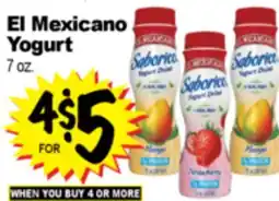 Superior Grocers El Mexicano Yogurt offer
