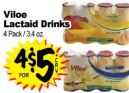 Superior Grocers Viloe Lactaid Drinks offer
