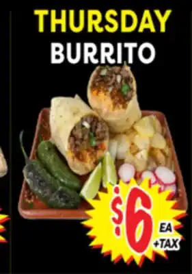 Superior Grocers BURRITO offer