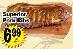 Superior Grocers Superior Pork Ribs offer