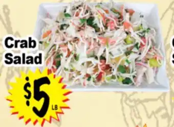 Superior Grocers Crab Salad offer