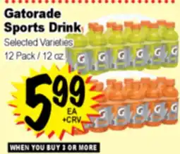 Superior Grocers Gatorade Sports Drink offer