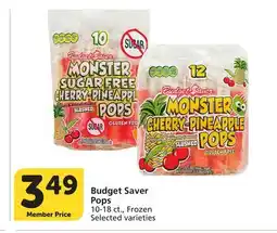 Albertsons Budget Saver Pops offer