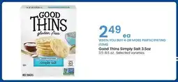 Albertsons Good Thins Simply Salt 3.5oz offer