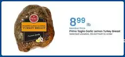 Albertsons Primo Taglio Garlic Lemon Turkey Breast offer
