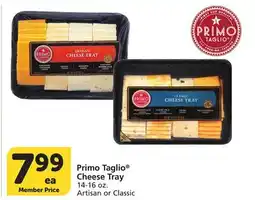 Albertsons Primo Taglio Cheese Tray offer