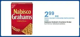 Albertsons Nabisco Graham Crackers 14.4oz offer