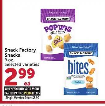Albertsons Snack Factory Snacks offer