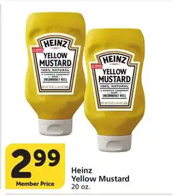 Albertsons Heinz Yellow Mustard offer