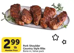 Albertsons Pork Shoulder Country Style Ribs offer