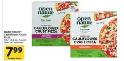 Albertsons Open Nature Cauliflower Crust Pizza offer
