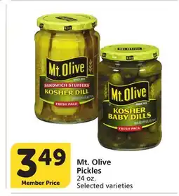 Albertsons Mt. Olive Pickles offer