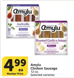 Albertsons Amylu Chicken Sausage offer