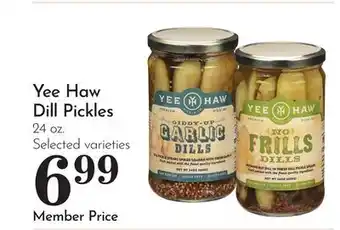 Pavilions Yee Haw Dill Pickles offer