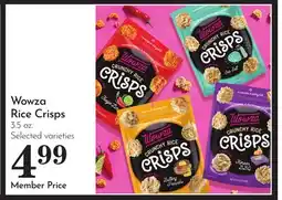 Pavilions Wowza Rice Crisps offer