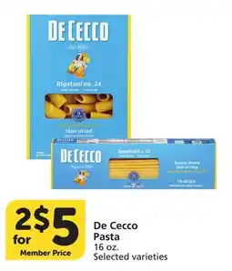 Albertsons De Cecco Pasta offer