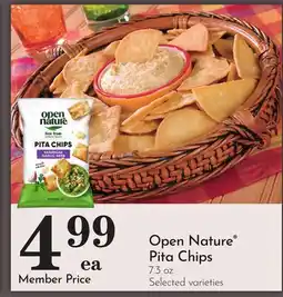 Pavilions Open Nature Pita Chips offer