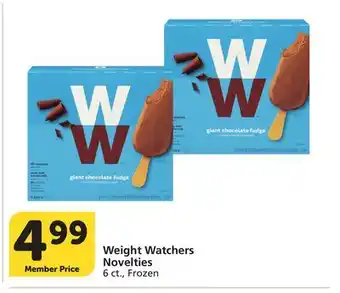 Albertsons Weight Watchers Novelties offer