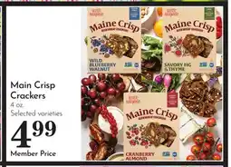 Pavilions Main Crisp Crackers offer