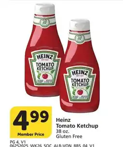 Albertsons Heinz Tomato Ketchup offer