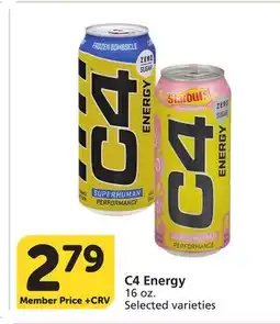 Albertsons C4 Energy offer