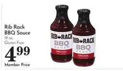 Pavilions Rib Rack BBQ Sauce offer