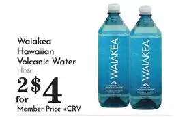 Pavilions Waiakea Hawaiian Volcanic Water offer