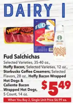 Vallarta Supermarkets Fud Salchichas offer
