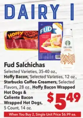 Vallarta Supermarkets Fud Salchichas offer