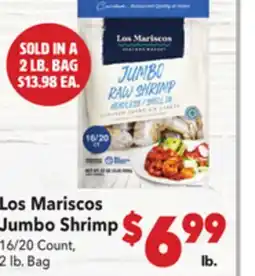 Vallarta Supermarkets Los Mariscos Jumbo Shrimp offer