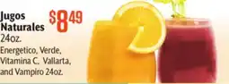 Vallarta Supermarkets Jugos Naturales offer