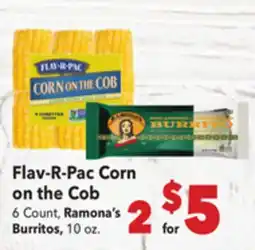Vallarta Supermarkets Flav-R-Pac Corn on the Cob offer