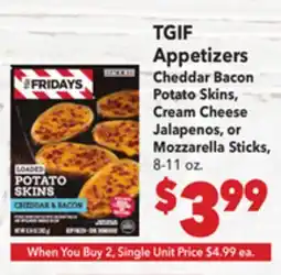 Vallarta Supermarkets TGIF Appetizers offer