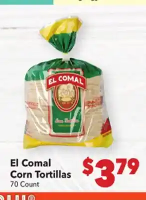 Vallarta Supermarkets El Comal Corn Tortillas offer