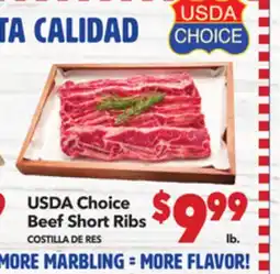 Vallarta Supermarkets Beef Short Ribs/COSTILLA DE RES offer