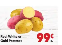 Vallarta Supermarkets Red, White or Gold Potatoes offer